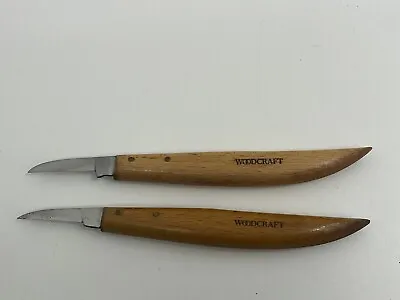 Woodcraft Carving Knives Set Of 2 • $30