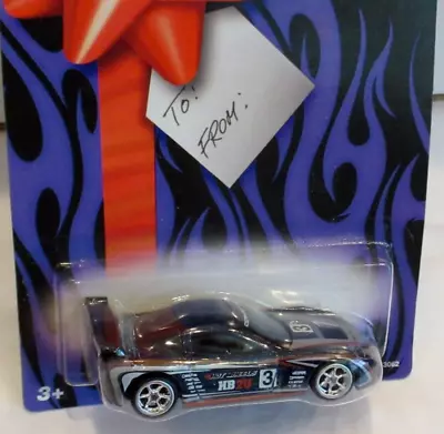 HOT WHEELS TO & FROM GIFT CARDS ~CORVETTE C6R W/ REAL RIDERS~ MOC • $9.97