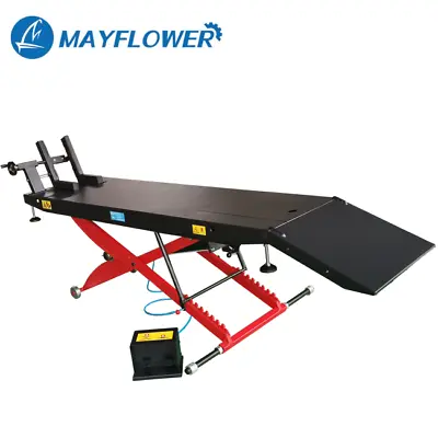 Mayflower Motorcycle Lift Air Operated ATV Lift Bike Stand Jack Table 1500 LB • $1399