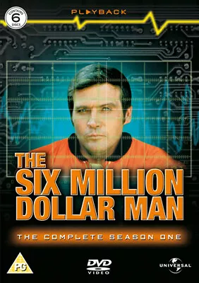 The Six Million Dollar Man: Series 1 DVD (2005) Lee Majors Cert PG 6 Discs • $18.98