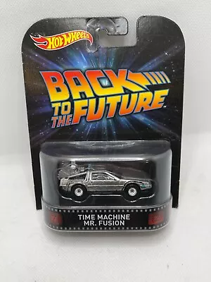 Hot Wheels Back To The Future Delorean Time Machine Mr. Fusion Hover Mode 1955 • $95