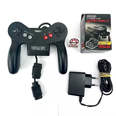 Controller Virtual Boy VUE-005/AC Adapter Tap VUE-011 / Transformer Europe • $217.19