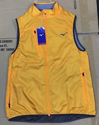 Mizuno Women’s Breath Thermo Vest Orange CL1 • $120