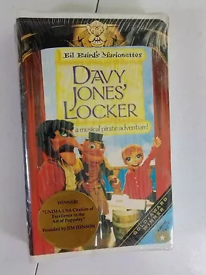 Davy Jones' Locker A Musical Pirate Adventure Marionettes VHS Clamshell Rare • $19.95