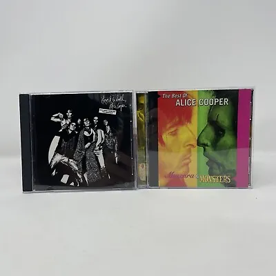 Alice Cooper - Love It To Death & Mascara & Monsters - The Best Of (2 CD Set) • $11.99