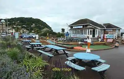 Photo 12x8 The Jubilee Gardens Cafe Minehead With A Crazy Golf Course Set  C2019 • £6
