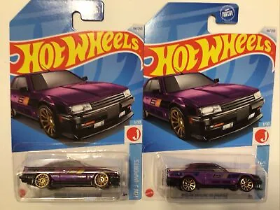 2024 Hot Wheels~Nissan Skyline RS KDR30~purple~Lot Of 2~SHIPS FREE In The US! • $0.99