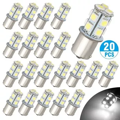 20X 1156 1141 BA15S Super White 6000K RV Camper Trailer LED Interior Light Bulbs • $10.99