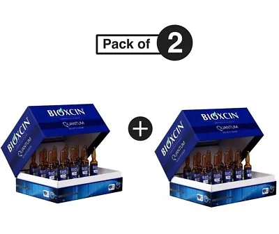 Bioxcin Quantum BIO-ACTIV Anti Hair Loss Serum 15 X 6ml Pack Of 2 • $87.50