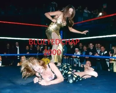 Missy Hyatt Vs Jasmine St Clair Girl Wrestler 8 X 10 Wrestling Photo Wwf • $9.99