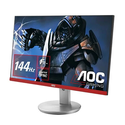 $382 • Buy AOC 23.8' Gaming Monitor 144Hz Adaptive Sync W/ Black Stand HDMI Port Frameless