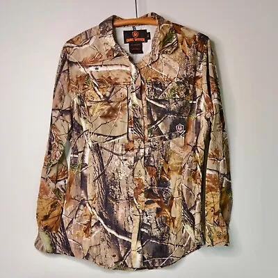 Game Winner Long Sleeve Button Shirt Men's XL Camouflage Hunting EUC • $16.99