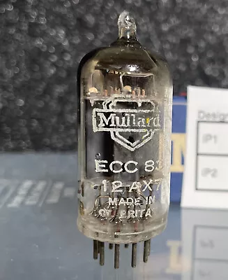 Mullard ECC83/12AX7 MC1 B7B #249 Dual Triode Tube Vintage Rare • $500