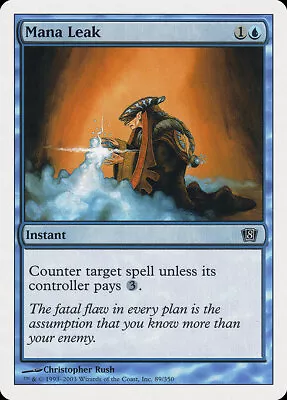 Mana Leak - Foil 8ED MP MTG • $4.80