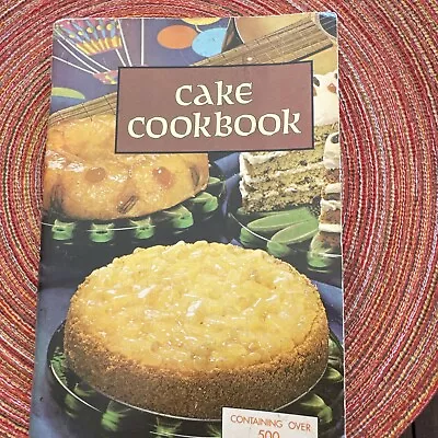 Vintage 1960’s Cake Cookbook Favorite Recipes Nashville TN  Homemade • $20