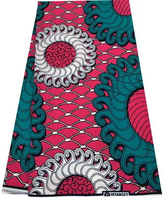 Sell By The Yard Elegant & Stunning African Ankara  Wax Print100% Cotton • $9