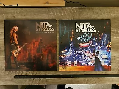 Vinyl Lot Of 2 Nita Strauss Call Of Void & Controlled Chaos (1 Autographed) • $11.50