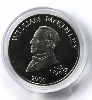 $9.99 • Buy 2000 S Liberia $5 Five Dollars Copper Nickel Coin Gem Unc William McKinley