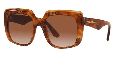 Dolce & Gabbana Women's DG4414-338013-54 Fashion 54mm Havana Leo Sunglasses • $89.99