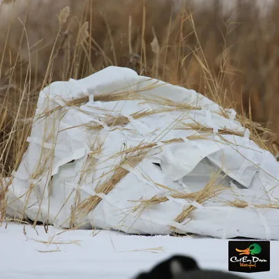 $109.90 • Buy Avery Greenhead Gear Ghg Finisher Layout Ground Hunting Blind White Snow Cover