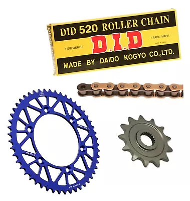 Yamaha YZ125 YZ250 YZF250 YZF450 DID Chain JT Front & Rear Sprocket Kit 13T/48T • £79.99