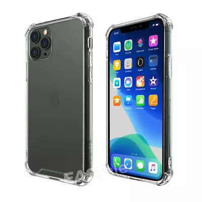 $5.99 • Buy Ultra Clear Shockproof Bumper Case For IPhone 14 13 12 Mini 11 Pro MAX XS XR 8