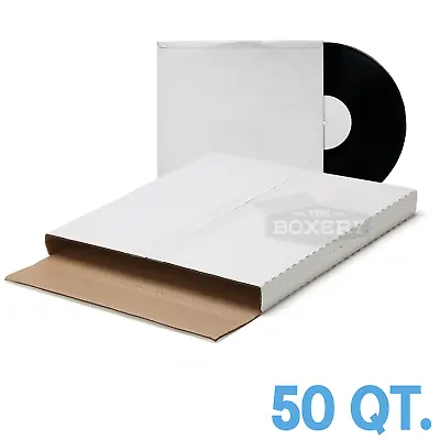 50 Record Mailing Boxes Vinyl Record Mailers Multi-depth – The Boxery  • $44.50