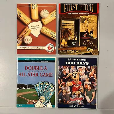 Lot Of 15 Minor League Baseball & Independent Baseball Programs For $30 • $21