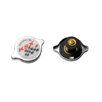 Tappo Pressione 16 Psi Tappo Radiatore Moto Universale 1.1 Bar 16 PSI - In ABS E Metallo - Compatibile Con Honda, Suzuki, Kawasaki - Nero Guarnizione Radiatore Motociclo - 7