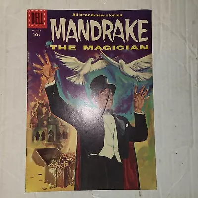 Four Color #752 Mandrake The Magician Vintage Dell Comic • $29.99