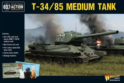 Bolt Action: T-34/85 Medium Tank (plastic) • $34.67