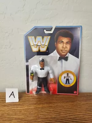 WWE Retro Series Muhammad Ali Mattel Creations Wave 5 BRAND NEW • $50