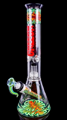$155.99 • Buy THICK Cheech Glass™ 16  WigWag BEAKER Bong HEAVY Glass Water Pipe HOOKAH *USA*