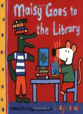 Maisy Goes To The Library (Maisy) By Lucy Cousins • £2.51