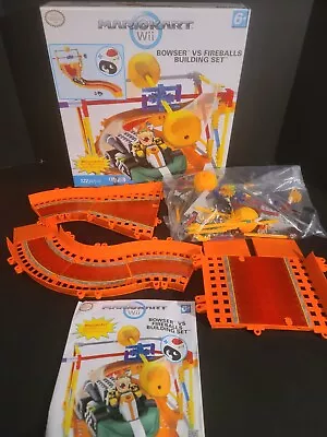 K'NEX Super Mario Mario Kart Wii Bowser Vs. Fireballs 122 Piece Set #38439 • $70