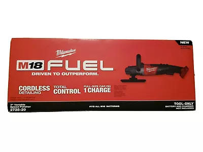 Milwaukee 2738-20 M18 FUEL 7  Variable Speed Polisher Cordless 18 V NEW • $225.90