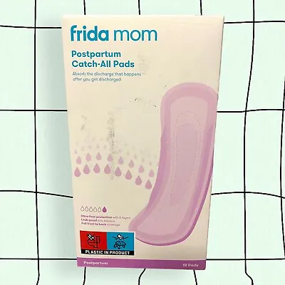 Frida Mom Postpartum Maternity Catch-All Pads For Maximum Absorbency - 18 Pads • £12.99