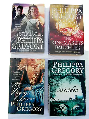 £6.99 • Buy ** 4 ** Philippa Gregory Bundle  Changeling Meridon Virgin's Lover Kingmakers