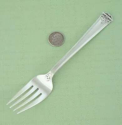 Vintage INTERNATIONAL IS Co Sterling Silver TRIANON Salad Fork - 6 1/8  Long • $34.99