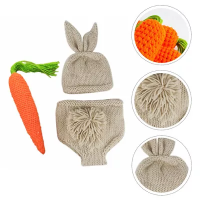 Baby Shower Costume Bunny Crochet Costume Toddler Infant Costume • £10.27