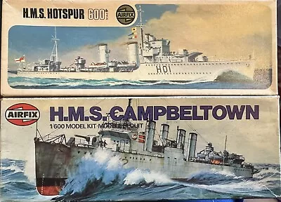 Airfix HMS Hotspur & Campbeltown  • £11.50