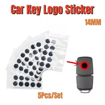 5Pcs/Set Car Remote Key Crystal Logo Sticker 14MM For Key DIY KD/XHORSE VVDI Rem • $6.99