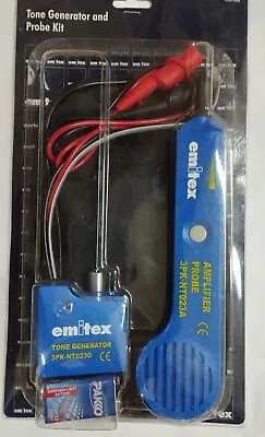£100 • Buy Emitex Em05.006 Tone Generator And Probe Kit