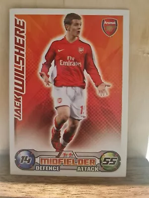 Match Attax Premier League 08/09 Season - Jack Wilshere • £0.99