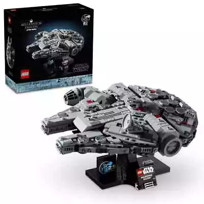 LEGO Star Wars Millennium Falcon 25th Anniversary Buildable Starship Model 75375 • $73.99