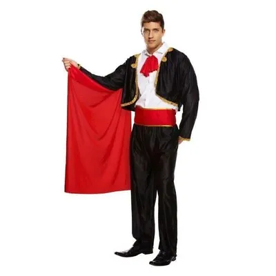 Adult's Matador Costume Spanish Bull Fighter Men's National Uniform Fancy Dress • £13.95