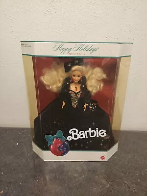 1991 Happy Holidays Special Edition Barbie Doll Mattel #1871 New Sealed Minty  • $24.99