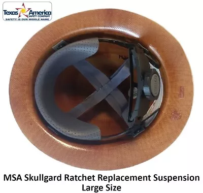 MSA Skullgard Fas-Trac III Replacement Suspension - Large Size • $22