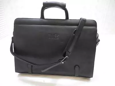 Business Mens Brief Case Leather Laptop Bag Office 15.5  Large Handbags Shoulder • $146