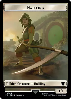 MTG Halfling // Treasure Token [Tales Of Middle-Earth] • £1.99